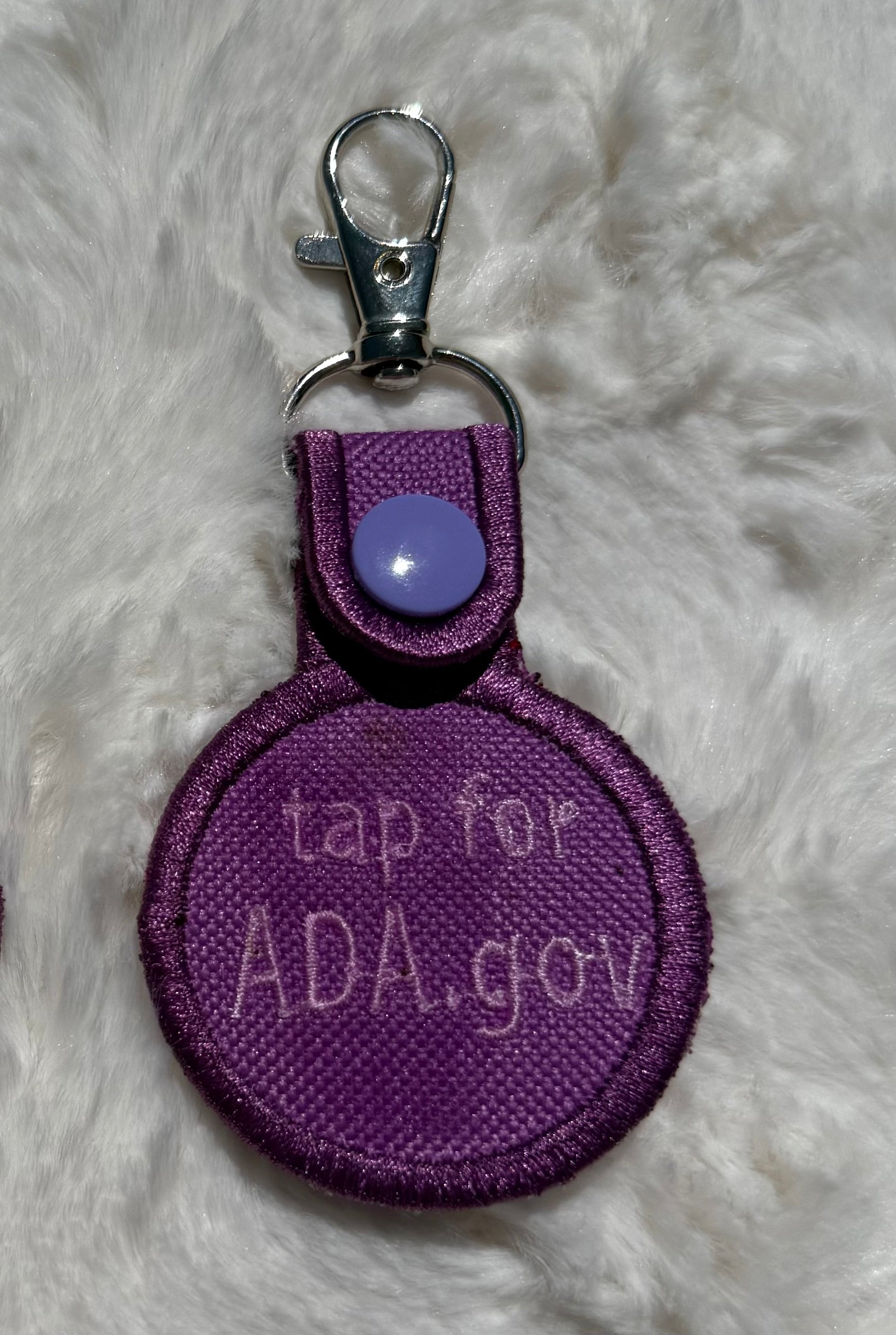 2x2" Pre-made ADA tap Tab - NFC