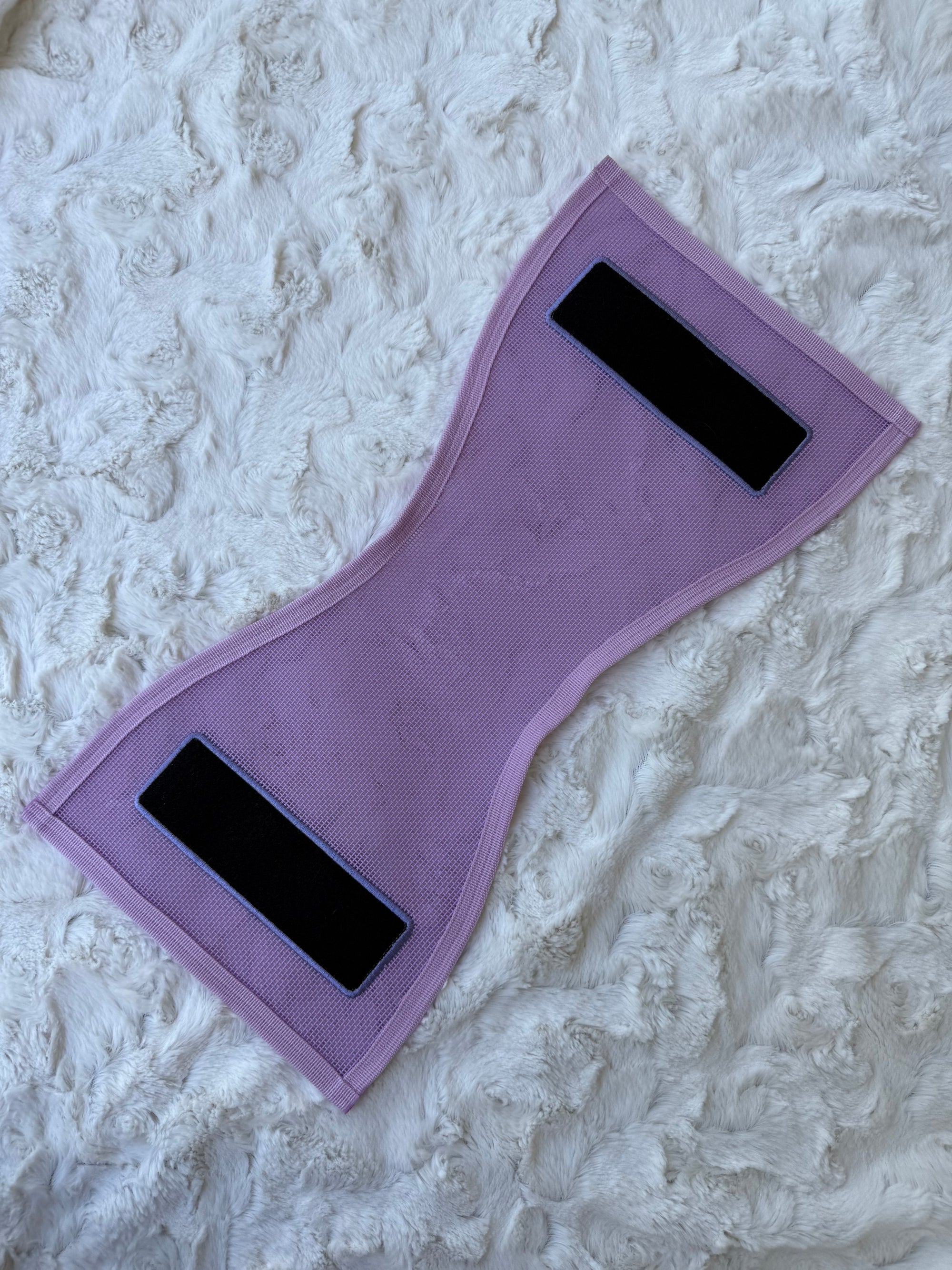 18" Lavender Mesh Vest - Velcro Spots