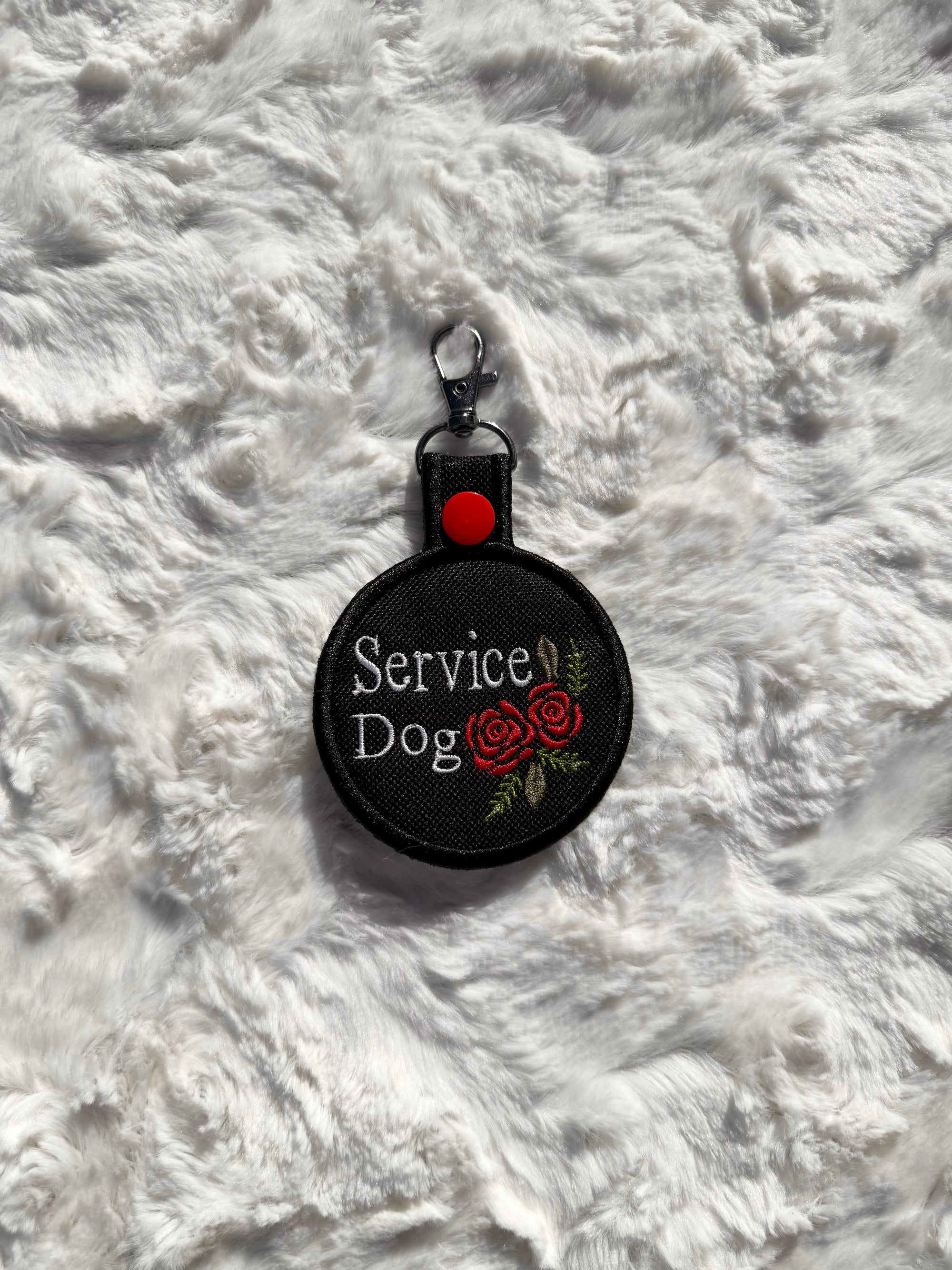 3x3" Rose Tab - 2 SIDED