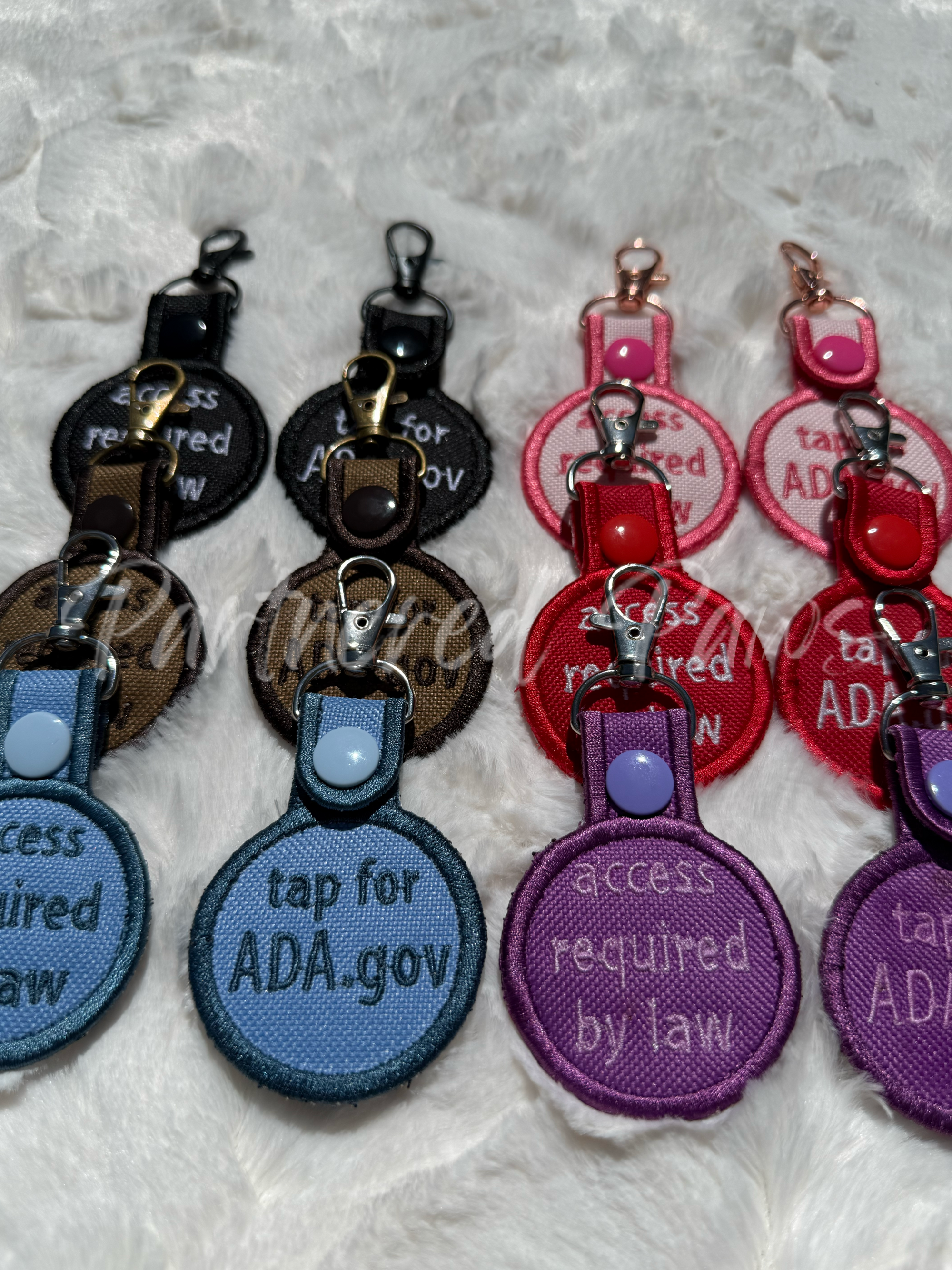 2x2" Pre-made ADA tap Tab - NFC